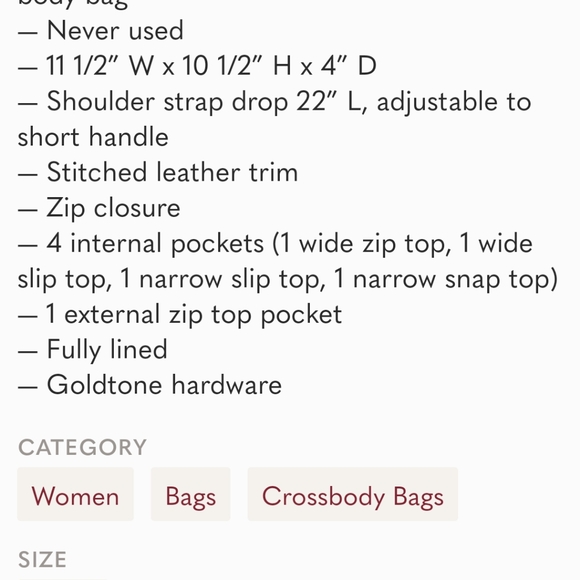 Dooney & Bourke Stripped Canvas Bag - Picture 8 of 11